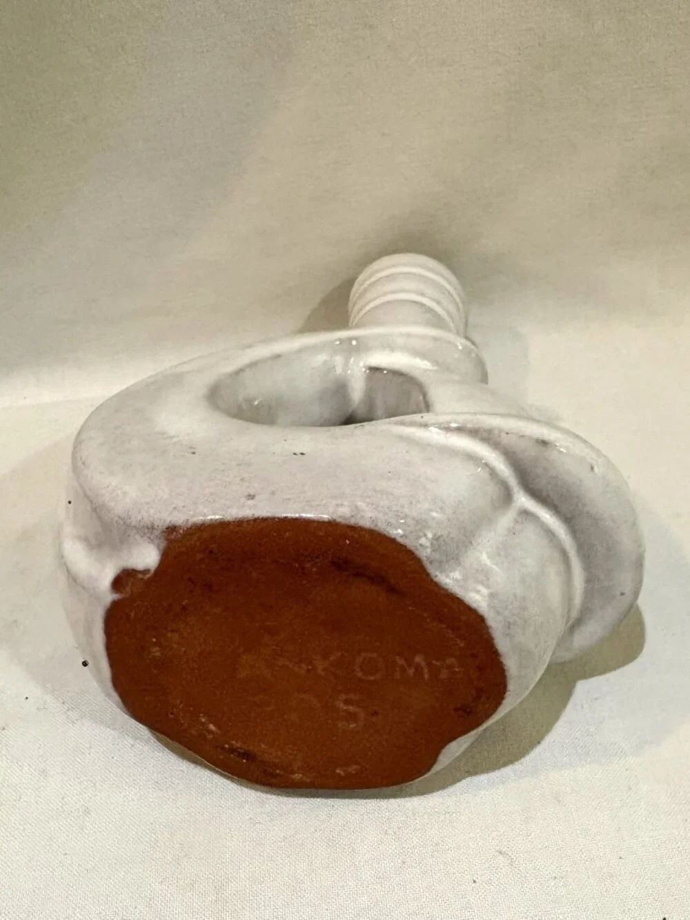 VTG FRANKOMA POTTERY #305 Candlestick Holder MCM